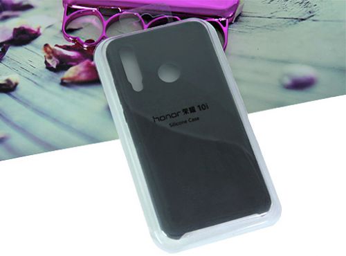 Чехол-накладка для HUAWEI Honor 10i SILICONE CASE черный (3) - оптовая продажа Чехол-накладка для HUAWEI Honor 10i SILICONE CASE черный (3) - фото