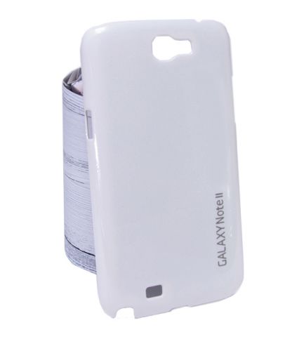Чехол-накладка для Samsung N7100 Gal NoteII 002939 PC белый - фото
