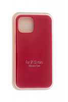 Купить Чехол-накладка для iPhone 13 Mini VEGLAS SILICONE CASE NL закрытый красный (14) оптом, в розницу в ОРЦ Компаньон