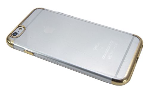Чехол-накладка для iPhone 6/6S ELECTROPLATED TPU золото оптом, в розницу Центр Компаньон фото 3