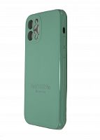 Купить Чехол-накладка для iPhone 12 Pro VEGLAS SILICONE CASE NL Защита камеры ментоловый (50) оптом, в розницу в ОРЦ Компаньон