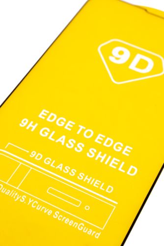 Защитное стекло для iPhone 14 Pro FULL GLUE (желтая основа) пакет черный оптом, в розницу Центр Компаньон фото 2