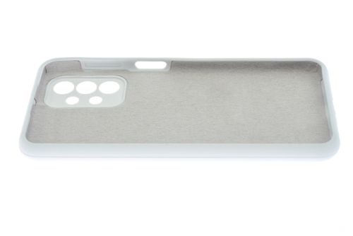 Чехол-накладка для Samsung A235F A23 SILICONE CASE OP закрытый белый (9) оптом, в розницу Центр Компаньон фото 3