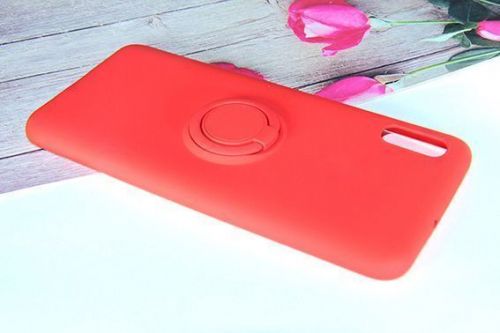 Чехол-накладка для HUAWEI Honor 8S/Y5 2019 SOFT TOUCH TPU КОЛЬЦО красный - оптовая продажа фото 4 Чехол-накладка для HUAWEI Honor 8S/Y5 2019 SOFT TOUCH TPU КОЛЬЦО красный - фото фото 4