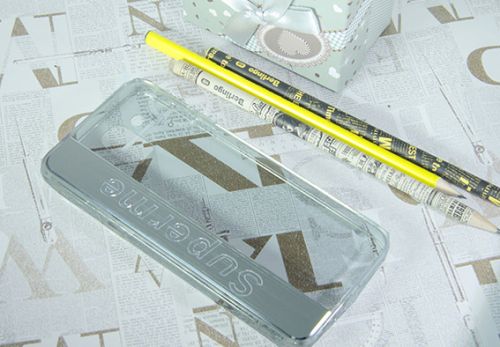 Чехол-накладка для Samsung A600 A6 2018 SUPERME TPU серебро оптом, в розницу Центр Компаньон фото 3