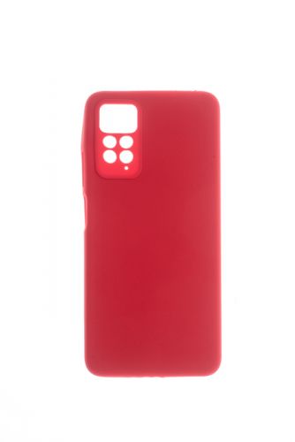 Чехол-накладка для XIAOMI Redmi Note 11 Pro SILICONE CASE OP закрытый красный (1) оптом, в розницу Центр Компаньон