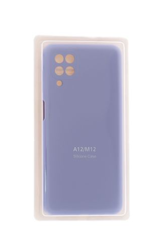Чехол-накладка для Samsung A125F A12/M12 VEGLAS SILICONE CASE закрытый сиреневый (13) - оптовая продажа Чехол-накладка для Samsung A125F A12/M12 VEGLAS SILICONE CASE закрытый сиреневый (13) - фото