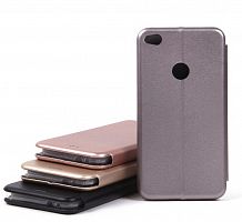 Чехол-книжка для HUAWEI Honor 8 Lite BUSINESS 009805 серый - фото