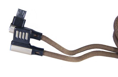 Кабель USB-Micro USB Design L Weave1м золото оптом, в розницу Центр Компаньон фото 3