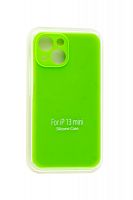 Купить Чехол-накладка для iPhone 13 Mini VEGLAS SILICONE CASE NL Защита камеры лайм (60) оптом, в розницу в ОРЦ Компаньон