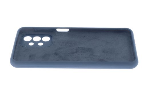 Чехол-накладка для Samsung A235F A23 SILICONE CASE OP закрытый темно-синий (8) оптом, в розницу Центр Компаньон фото 3