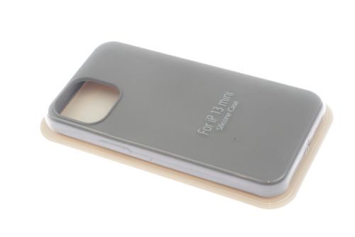 Чехол-накладка для iPhone 13 Mini VEGLAS SILICONE CASE NL закрытый серый (23) оптом, в розницу Центр Компаньон фото 2