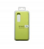 Купить Чехол-накладка для XIAOMI Mi Note 10 Lite SILICONE CASE желтый (20) оптом, в розницу в ОРЦ Компаньон