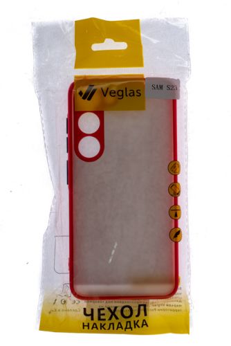 Чехол-накладка для Samsung S911B S23 VEGLAS Fog красный оптом, в розницу Центр Компаньон фото 2