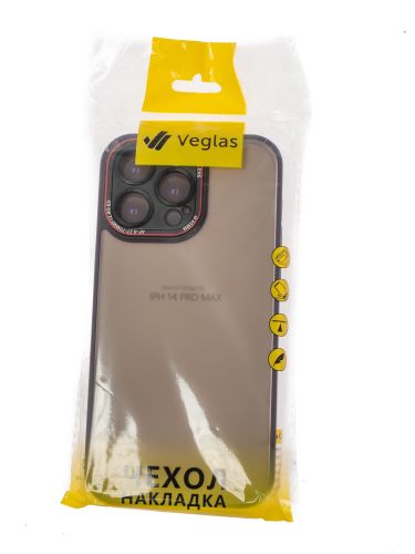 Чехол-накладка для iPhone 14 Pro Max VEGLAS Crystal Shield фиолетовый оптом, в розницу Центр Компаньон фото 3