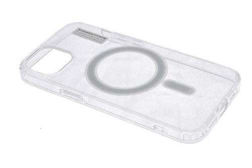 Чехол-накладка для iPhone 13 Clear TPU поддержка MagSafe Pop-up window прозрачный коробка оптом, в розницу Центр Компаньон фото 2