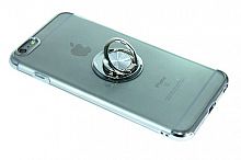 Купить Чехол-накладка для iPhone 6/6S Plus ELECTROPLATED TPU КОЛЬЦО серебро оптом, в розницу в ОРЦ Компаньон