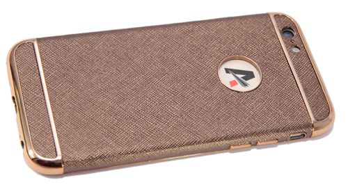 Чехол-накладка для iPhone 6/6S ANYLAND TPU+Кожа бронза оптом, в розницу Центр Компаньон фото 3