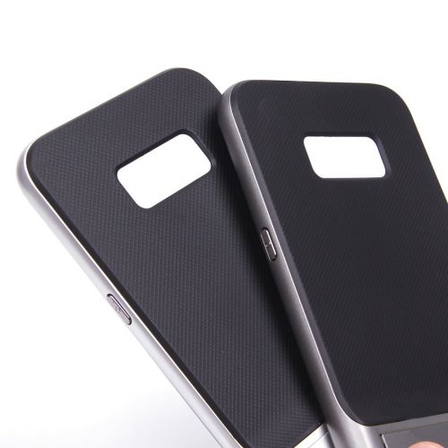 Чехол-накладка для Samsung G955H S8 Plus 009301 TPU серый - фото фото 3