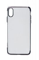 Купить Чехол-накладка для iPhone XS Max ELECTROPLATED TPU DOKA черный оптом, в розницу в ОРЦ Компаньон