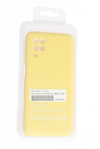 Чехол-накладка для Samsung A125F A12 SILICONE CASE NL OP закрытый желтый (20) - оптовая продажа фото 4 Чехол-накладка для Samsung A125F A12 SILICONE CASE NL OP закрытый желтый (20) - фото фото 4