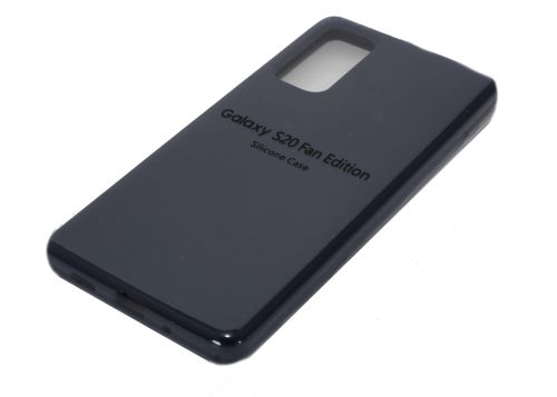 Чехол-накладка для Samsung G780F S20 FE SILICONE CASE закрытый темно-синий (8) оптом, в розницу Центр Компаньон фото 2