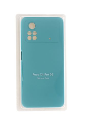 Чехол-накладка для XIAOMI POCO X4 Pro VEGLAS SILICONE CASE закрытый бирюзовый (2) - оптовая продажа Чехол-накладка для XIAOMI POCO X4 Pro VEGLAS SILICONE CASE закрытый бирюзовый (2) - фото