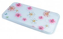 Купить Чехол-накладка для iPhone X/XS FASHION TPU стразы Полевые цветы вид 4 оптом, в розницу в ОРЦ Компаньон