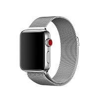 Купить Ремешок для Apple Watch Milanese 38/40/41mm серебро оптом, в розницу в ОРЦ Компаньон