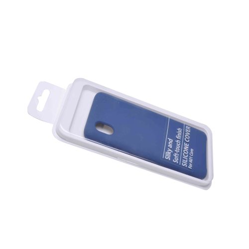 Чехол-накладка для Samsung A013F A01 Core/M01 Core SILICONE CASE NL OP темно-синий (8) оптом, в розницу Центр Компаньон фото 4