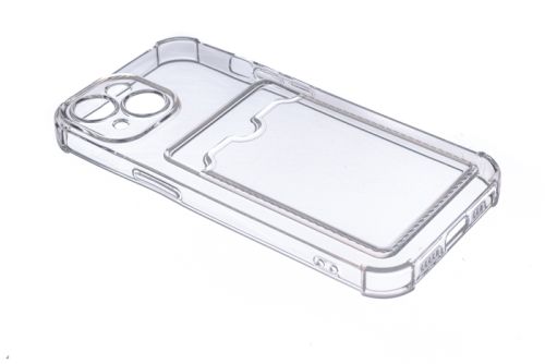 Чехол-накладка для iPhone 15 VEGLAS Air Pocket прозрачный оптом, в розницу Центр Компаньон фото 2