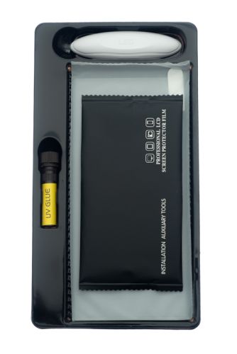 Защитное стекло для Samsung N985 Note 20 Ultra 3D CURVED УФ/UV Лампа ONE MINUTE коробка прозрачный оптом, в розницу Центр Компаньон фото 2