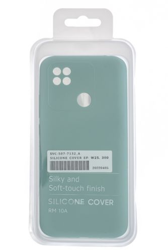 Чехол-накладка для XIAOMI Redmi 10A SILICONE CASE OP закрытый бирюзовый (2) - фото фото 4
