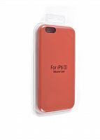 Чехол-накладка для iPhone 6/6S VEGLAS SILICONE CASE закрытый персиковый (2) - фото