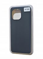 Чехол-накладка для XIAOMI Mi 11 VEGLAS SILICONE CASE закрытый черный (3) - фото
