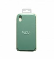 Чехол-накладка для iPhone XR VEGLAS SILICONE CASE закрытый хвойно-зеленый (58) - фото