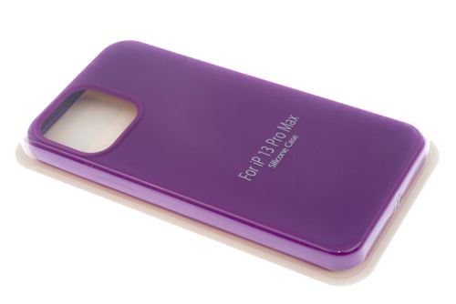 Чехол-накладка для iPhone 13 Pro Max VEGLAS SILICONE CASE NL закрытый фиолетовый (45) оптом, в розницу Центр Компаньон фото 2