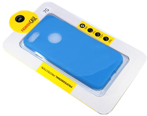 Чехол-накладка для iPhone 7/8/SE AiMee Отверстие синий оптом, в розницу Центр Компаньон фото 2