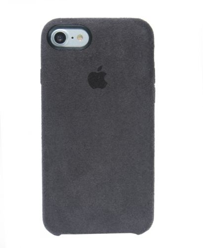 Чехол-накладка для iPhone 7/8/SE ALCANTARA CASE черный - оптовая продажа фото 3 Чехол-накладка для iPhone 7/8/SE ALCANTARA CASE черный - фото фото 3