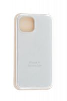 Купить Чехол-накладка для iPhone 14 SILICONE CASE закрытый белый (9) оптом, в розницу в ОРЦ Компаньон
