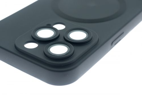 Чехол-накладка для iPhone 15 Pro VEGLAS Lens Magnetic черный оптом, в розницу Центр Компаньон фото 3