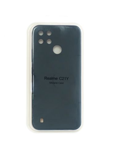 Чехол-накладка для REALME C21Y VEGLAS SILICONE CASE закрытый черный (3) - оптовая продажа Чехол-накладка для REALME C21Y VEGLAS SILICONE CASE закрытый черный (3) - фото
