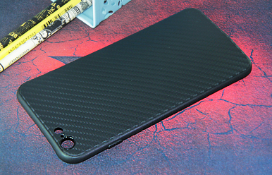 Чехол-накладка для iPhone 6/6S Plus CARBON TPU черный - оптовая продажа Чехол-накладка для iPhone 6/6S Plus CARBON TPU черный - фото