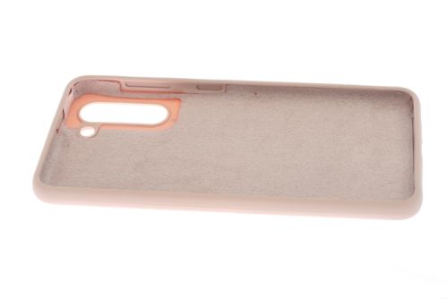 Чехол-накладка для Samsung G991 S21 SILICONE CASE OP закрытый светло-розовый (18) оптом, в розницу Центр Компаньон фото 3