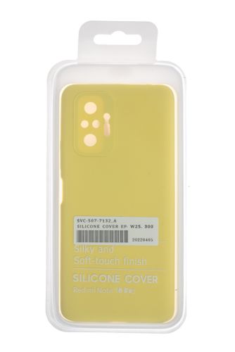 Чехол-накладка для XIAOMI Redmi Note 10 Pro SILICONE CASE OP закрытый желтый (20) оптом, в розницу Центр Компаньон фото 4