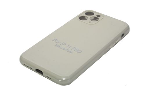 Чехол-накладка для iPhone 11 Pro VEGLAS SILICONE CASE NL Защита камеры кремовый (11) оптом, в розницу Центр Компаньон фото 2