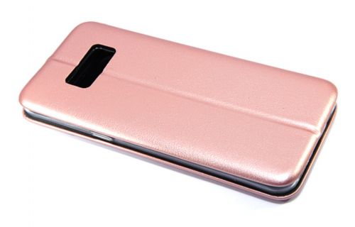 Чехол-книжка для Samsung G950F S8 BUSINESS ONE WINDOW розовое золото - фото фото 3