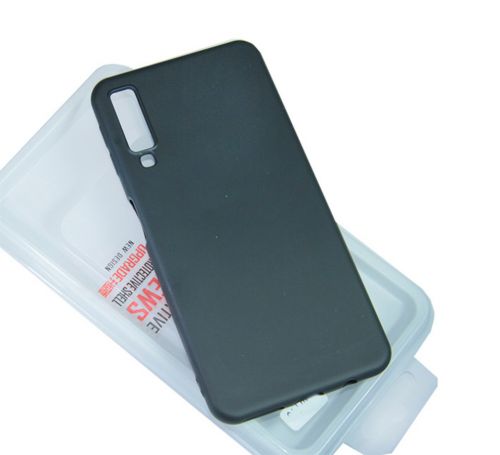 Чехол-накладка для Samsung A705 A70 SOFT TOUCH TPU ЛОГО черный - оптовая продажа фото 3 Чехол-накладка для Samsung A705 A70 SOFT TOUCH TPU ЛОГО черный - фото фото 3