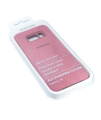 Чехол-накладка для Samsung G950H S8 ALCANTARA CASE розовый оптом, в розницу Центр Компаньон фото 3