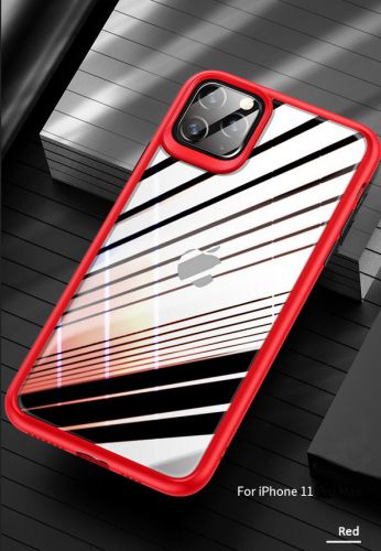 Чехол-накладка для iPhone 11 USAMS US-BH517 Janz красный - фото